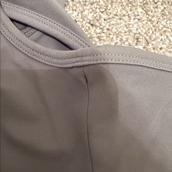 Anine Bing Sport Grey Workout Set bra and leggings XS NEW - Picture 3 of 3